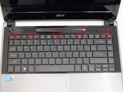 Replace Acer Aspire 3820TG / 4741G / 4820TG Keyboard-3