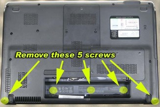 Replace HP Pavilion DV6 Keyboard-1