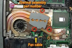Replace Thainkpad T43 CPU Fan