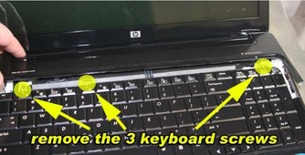 Replace HP Pavilion DV6 Keyboard-3
