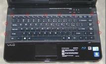 Replace the Sony Vaio VPC-EA keyboard-2